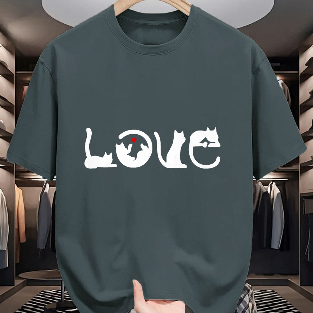 Cat Love Shirt, Funny Cat Lover Gift UnisexT-Shirt/Hoodie/Sweatshirt HLT00 - Funny design with cat motif - I love cats T-Shirt
