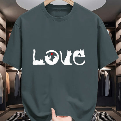 Cat Love Shirt, Funny Cat Lover Gift UnisexT-Shirt/Hoodie/Sweatshirt HLT00 - Funny design with cat motif - I love cats T-Shirt
