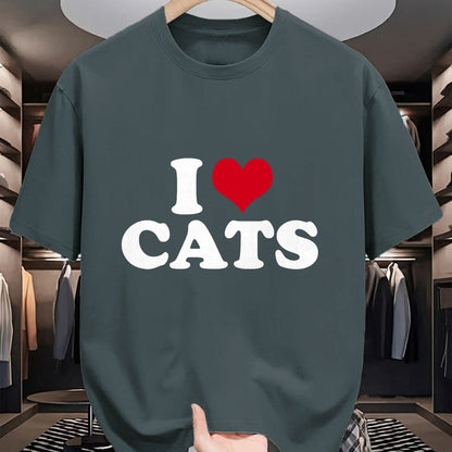 Cat Love Shirt, Funny Cat Lover Gift UnisexT-Shirt/Hoodie/Sweatshirt HLT00 - I Love Cats Cat T-Shirt