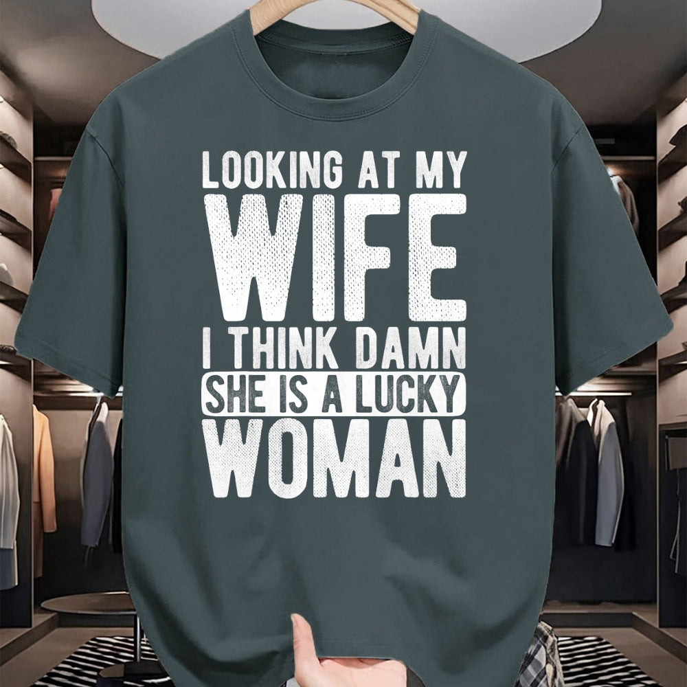 Best Husband Shirt, Wife and Husband Unisex T-Shirt/Hoodie/Sweatshirt HLT00 - Husband Wedding Lucky Women Relationship Love Husband T-Shirt