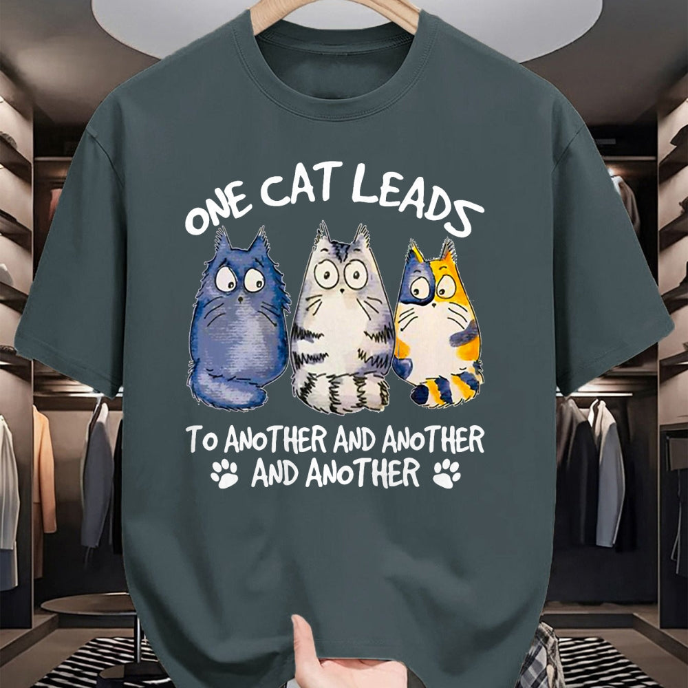 Cat Love Shirt, Funny Cat Lover Gift UnisexT-Shirt/Hoodie/Sweatshirt HLT00 - Funny Cat Design Cat Lover Kitten Cat T-Shirt
