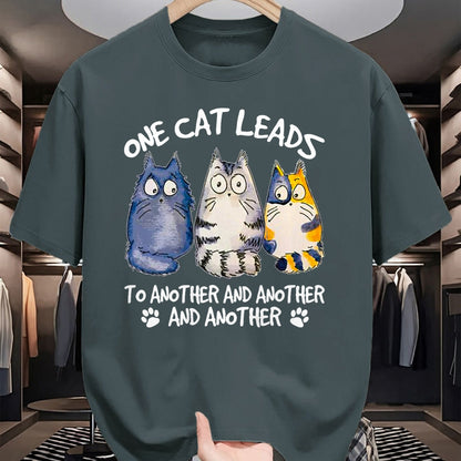 Cat Love Shirt, Funny Cat Lover Gift UnisexT-Shirt/Hoodie/Sweatshirt HLT00 - Funny Cat Design Cat Lover Kitten Cat T-Shirt