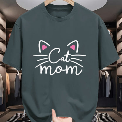 Cat Love Shirt, Funny Cat Lover Gift UnisexT-Shirt/Hoodie/Sweatshirt HLT00 - Cat Mom - I Love My Cat - Cat Mom Great Gift Idea - Classic T-Shirt