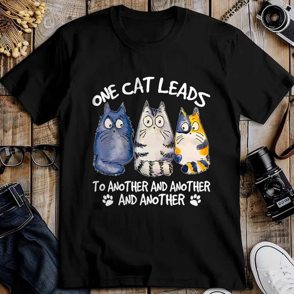 Cat Love Shirt, Funny Cat Lover Gift UnisexT-Shirt/Hoodie/Sweatshirt HLT00 - Funny Cat Design Cat Lover Kitten Cat T-Shirt (1)