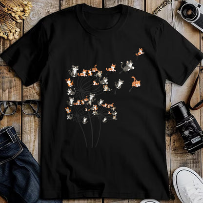 Cat Love Shirt, Funny Cat Lover Gift UnisexT-Shirt/Hoodie/Sweatshirt HLT00 - Cat Shirt Cat Shirts for Women Girls Cute Dandelion T-Shirt (1)