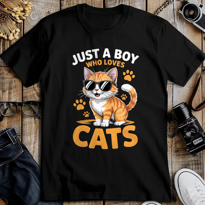 Cat Love Shirt, Funny Cat Lover Gift UnisexT-Shirt/Hoodie/Sweatshirt HLT00 - Boys Cat T-Shirt