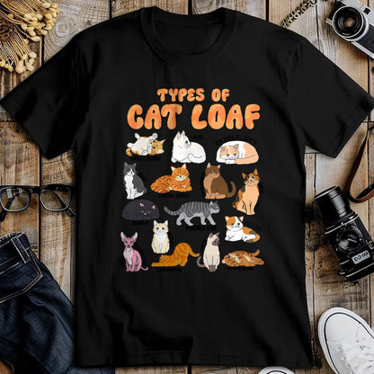 Cat Love Shirt, Funny Cat Lover Gift UnisexT-Shirt/Hoodie/Sweatshirt HLT00 - Types of Cat Loaf Cute Teen Girl Tabby Tuxedo Cat Mom Funny T-Shirt