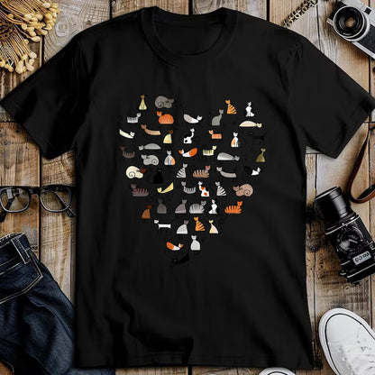 Cat Love Shirt, Funny Cat Lover Gift UnisexT-Shirt/Hoodie/Sweatshirt HLT00 - 50 Cats Fifty Multicolor Cats women_s T-Shirt