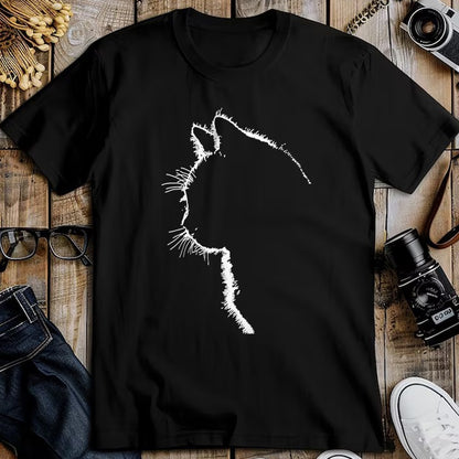 Cat Love Shirt, Funny Cat Lover Gift UnisexT-Shirt/Hoodie/Sweatshirt HLT00 - Cat Apparel Women with Cat Illustration T-Shirt Small