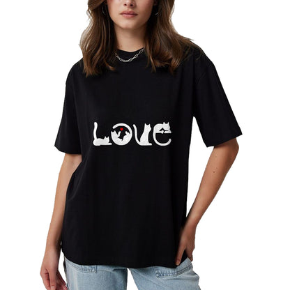 Cat Love Shirt, Funny Cat Lover Gift UnisexT-Shirt/Hoodie/Sweatshirt HLT00 - Funny design with cat motif - I love cats T-Shirt