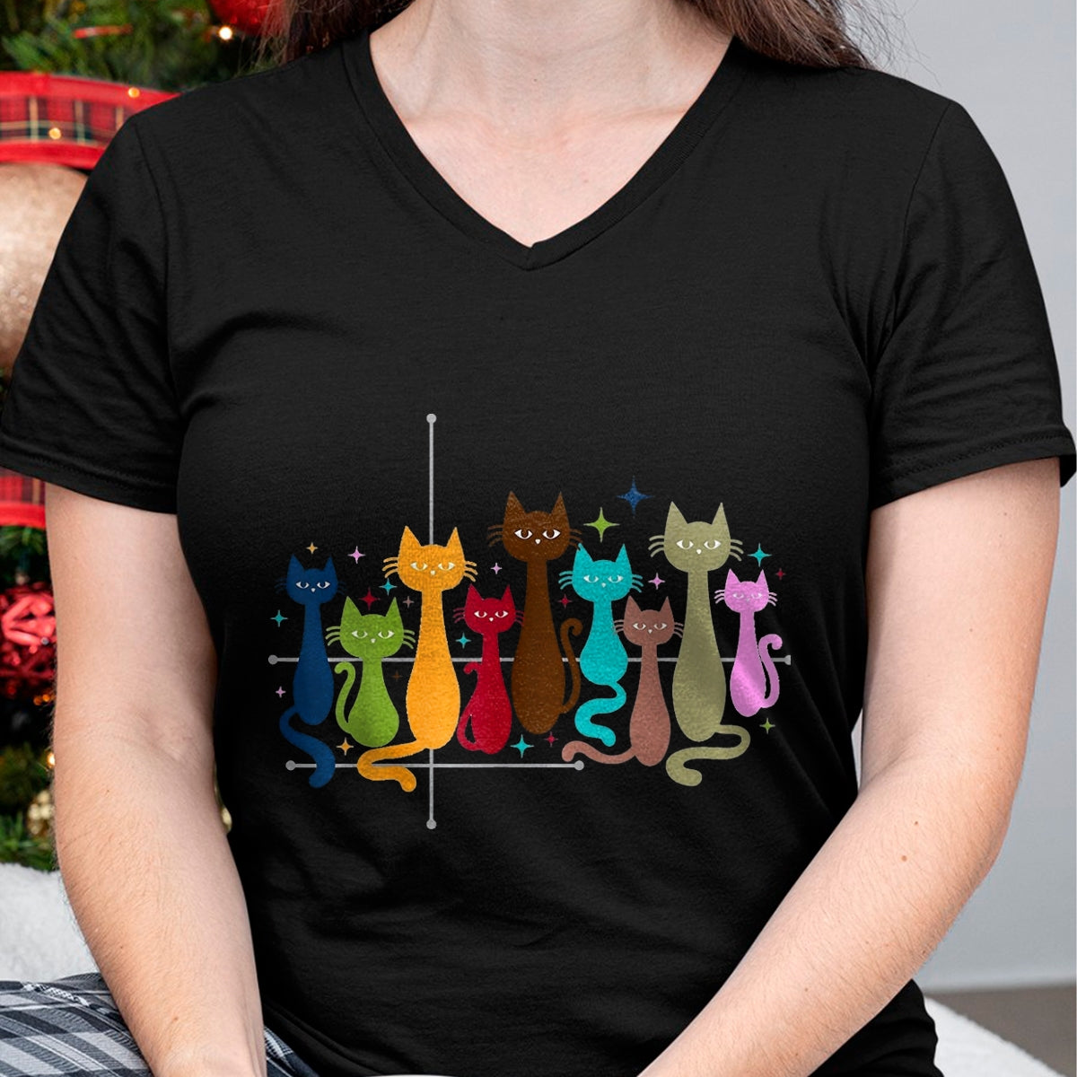 Cat Love Shirt, Funny Cat Lover Gift UnisexT-Shirt/Hoodie/Sweatshirt HLT00 - Classic Art Kitten Lover Vintage Artwork Cute Cat T-Shirt, Women, Heather Grey, X-Large