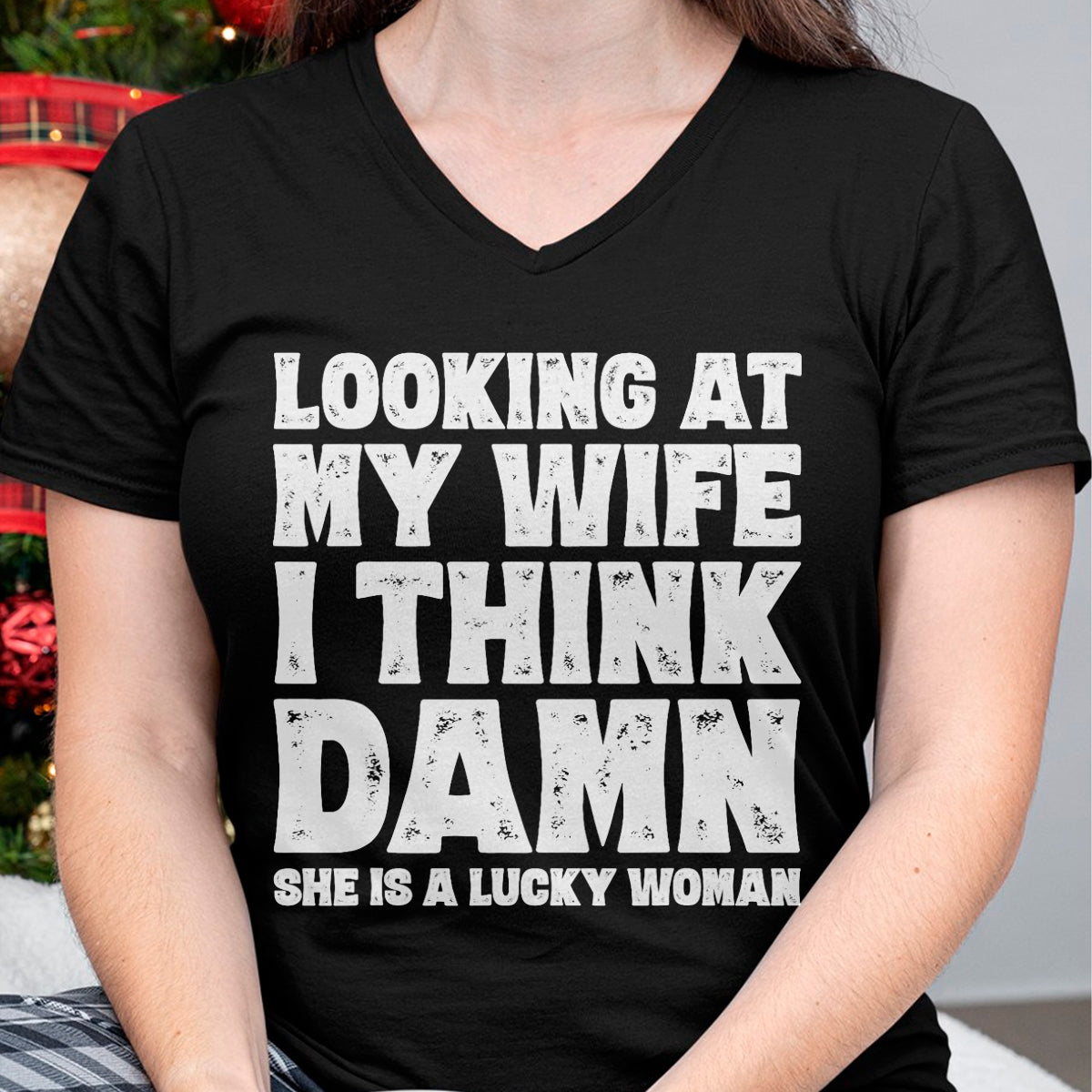 Best Husband Shirt, Wife and Husband Unisex T-Shirt/Hoodie/Sweatshirt HLT00 - Funny Dad Joke Quote Gift Shirt for Husband Father from Wife T-Shirt