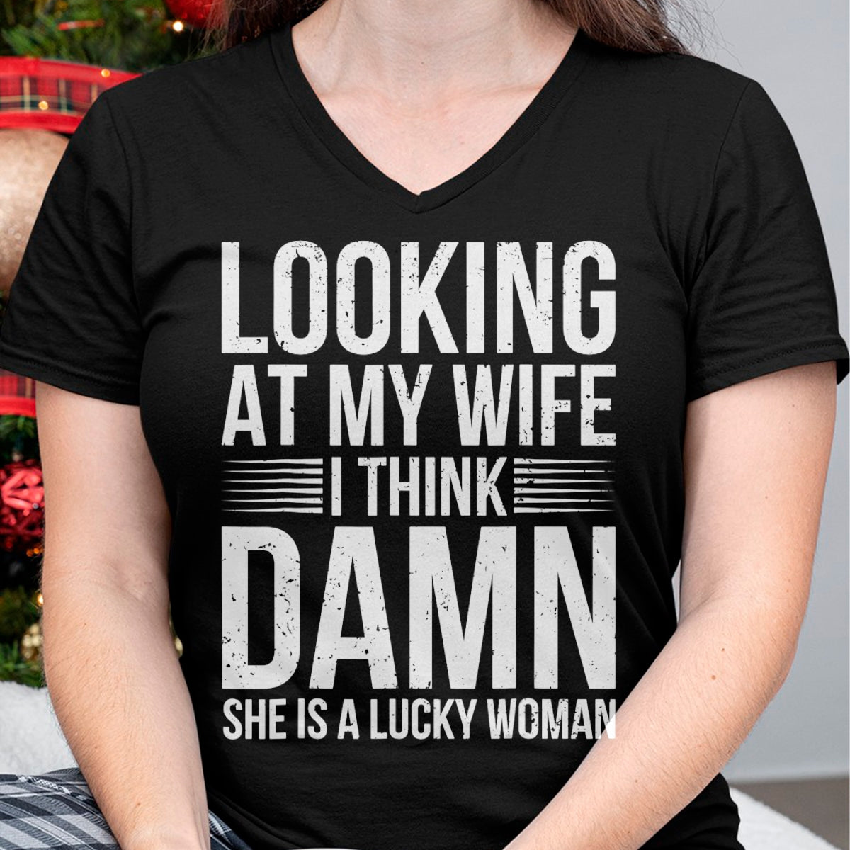 Best Husband Shirt, Wife and Husband Unisex T-Shirt/Hoodie/Sweatshirt HLT00 - Mens Funny Saying Graphic Tee Lucky Husband Sarcastic Humor T-Shirt