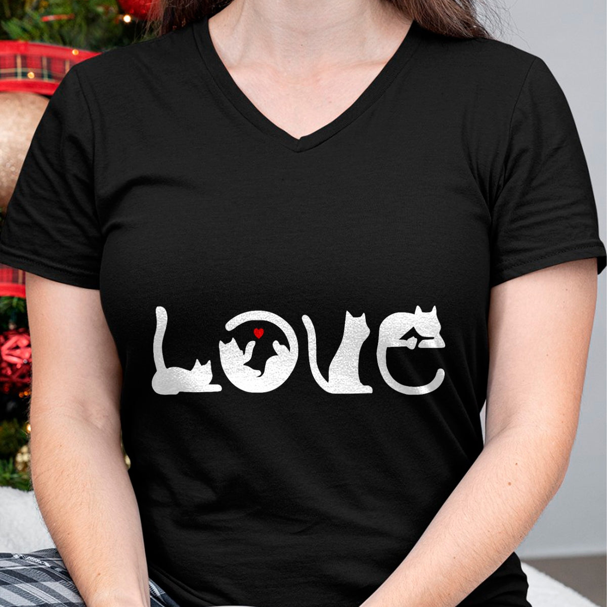Cat Love Shirt, Funny Cat Lover Gift UnisexT-Shirt/Hoodie/Sweatshirt HLT00 - Funny design with cat motif - I love cats T-Shirt