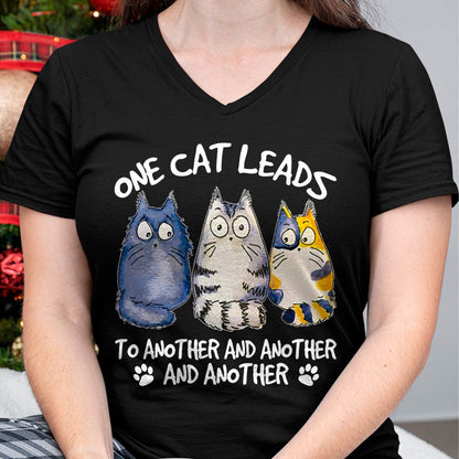 Cat Love Shirt, Funny Cat Lover Gift UnisexT-Shirt/Hoodie/Sweatshirt HLT00 - Funny Cat Design Cat Lover Kitten Cat T-Shirt