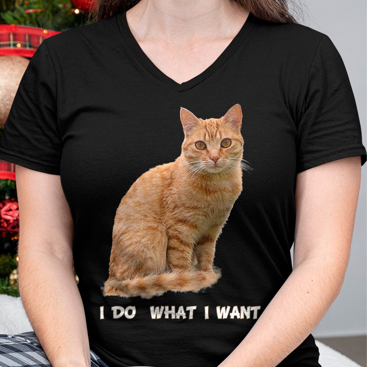 Cat Love Shirt, Funny Cat Lover Gift UnisexT-Shirt/Hoodie/Sweatshirt HLT00 - I Make What I Want Funny Orange Tabby Cat Lovers T-Shirt, Men, Orange, XX-Large
