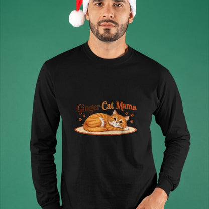 Cat Love Shirt, Funny Cat Lover Gift UnisexT-Shirt/Hoodie/Sweatshirt HLT00 - Ginger Cat Mama Ginger Mom lover Funny Gifts Cat Dad Cat Mom T-Shirt
