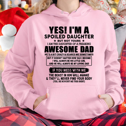I'm Spoiled Daughter - Gift for Daughter from Dad - LUAN00 (SKU-TDD1206-00)