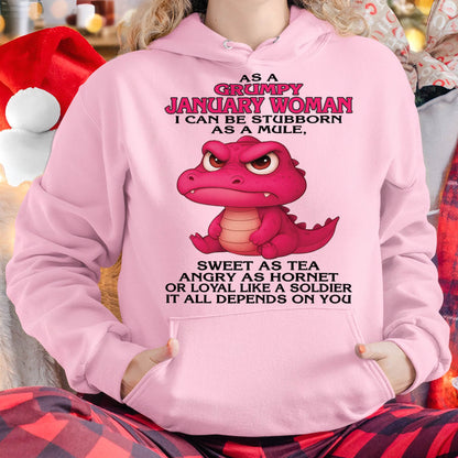 January - Grumpy Old WOMEN - Perfect Gift For Women - LUAN01 (SKU09-31-01)