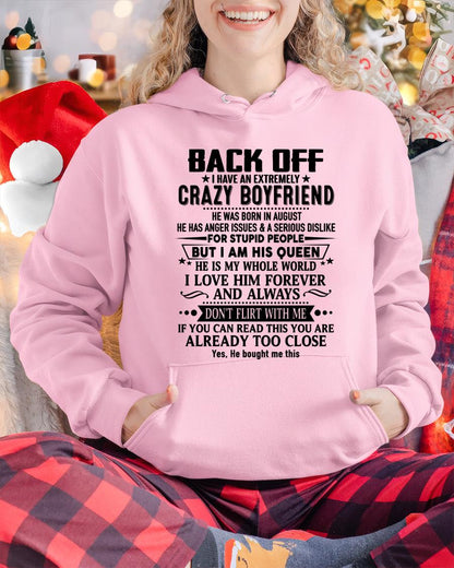August - Back Off I Have An Extremely Crazy Boyfriend - LUAN08 (SKUT-BACKOFF-08)
