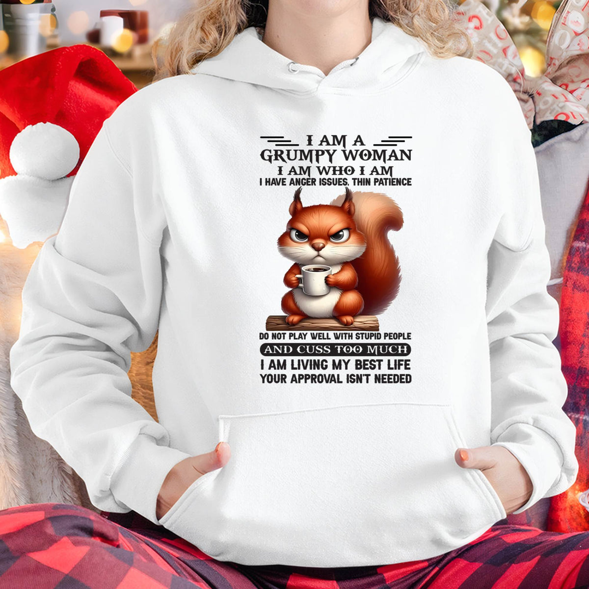 "I Am A Grumpy Woman - I Am Who I Am" – Beautiful T - Shirt For Women – LUAN00 (SKU09-07-00)