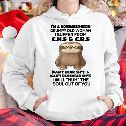 November - Grumpy Old WOMEN - Birrthday Gift For Women - LUAN11 (SKU09-21-11)