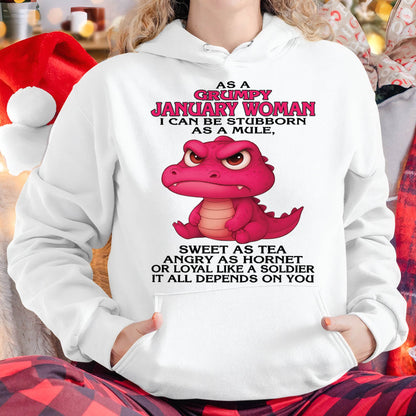 January - Grumpy Old WOMEN - Perfect Gift For Women - LUAN01 (SKU09-31-01)