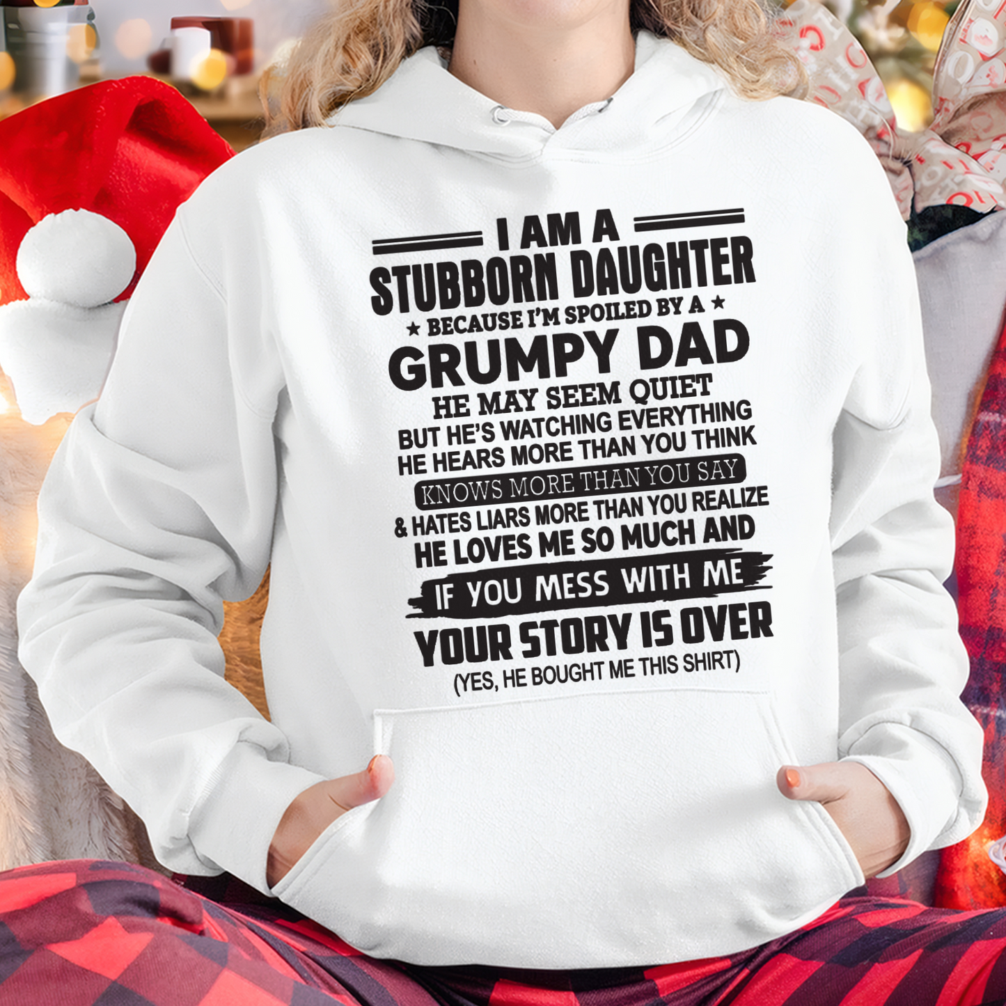 I'M A STUBBORN DAUGHTER - FROM DAD TO DAUGHTER - LUAN01 (SKU26T-01-52-00)