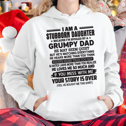 I'M A STUBBORN DAUGHTER - FROM DAD TO DAUGHTER - LUAN01 (SKU26T-01-52-00)