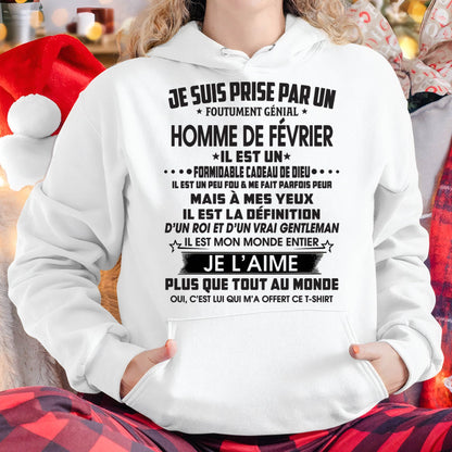 FÉVRIER – MAIS À MES YEUX, IL EST LA DÉFINITION D’UN ROI ET D’UN VÉRITABLE GENTLEMAN – DE SON MARI - FR02/LUAN02 (SKU2602-14-02)