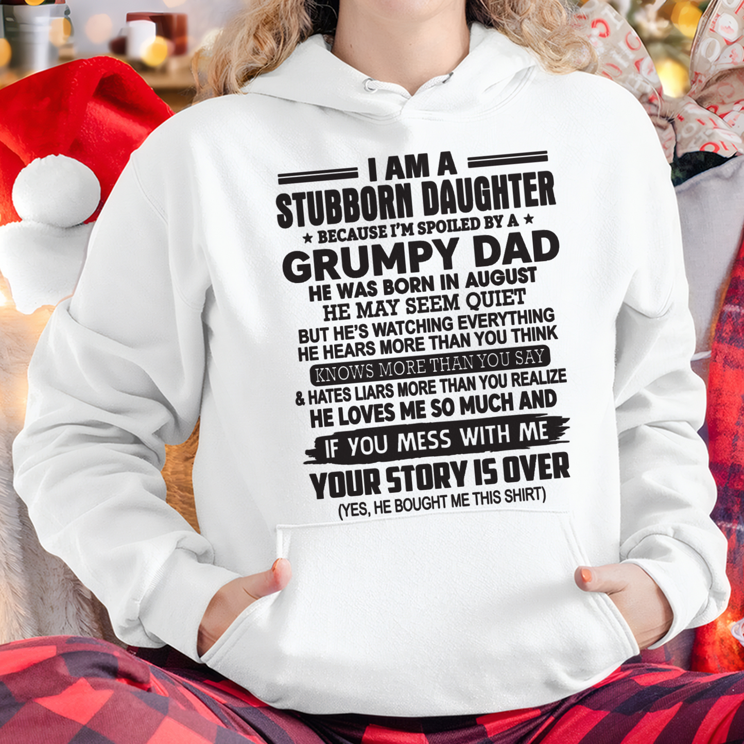 AUGUST - I'M A STUBBORN DAUGHTER - FROM DAD TO DAUGHTER - LUAN08 (SKU26T-01-52-08)