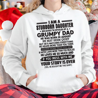 AUGUST - I'M A STUBBORN DAUGHTER - FROM DAD TO DAUGHTER - LUAN08 (SKU26T-01-52-08)