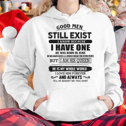 June - Good Men Still Exist - Perfect Gift For Your Girlfriend, Wife From Husband - LUAN06 (SKU07-166-06)