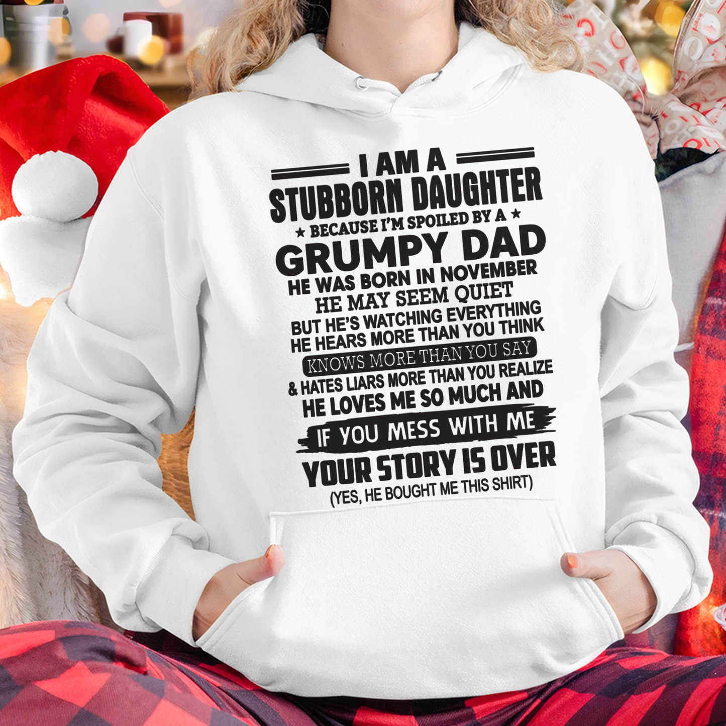 NOVEMBER - I'M A STUBBORN DAUGHTER - FROM DAD TO DAUGHTER - LUAN11 (SKU26T-01-52-11)