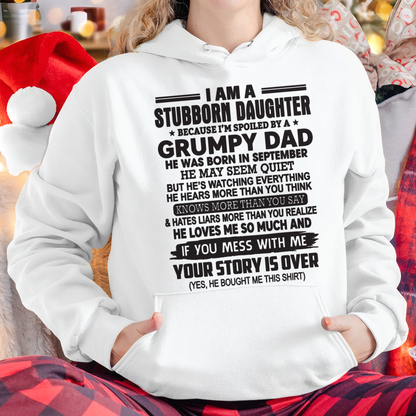 SEPTEMBER - I'M A STUBBORN DAUGHTER - FROM DAD TO DAUGHTER - LUAN09 (SKU26T-01-52-09