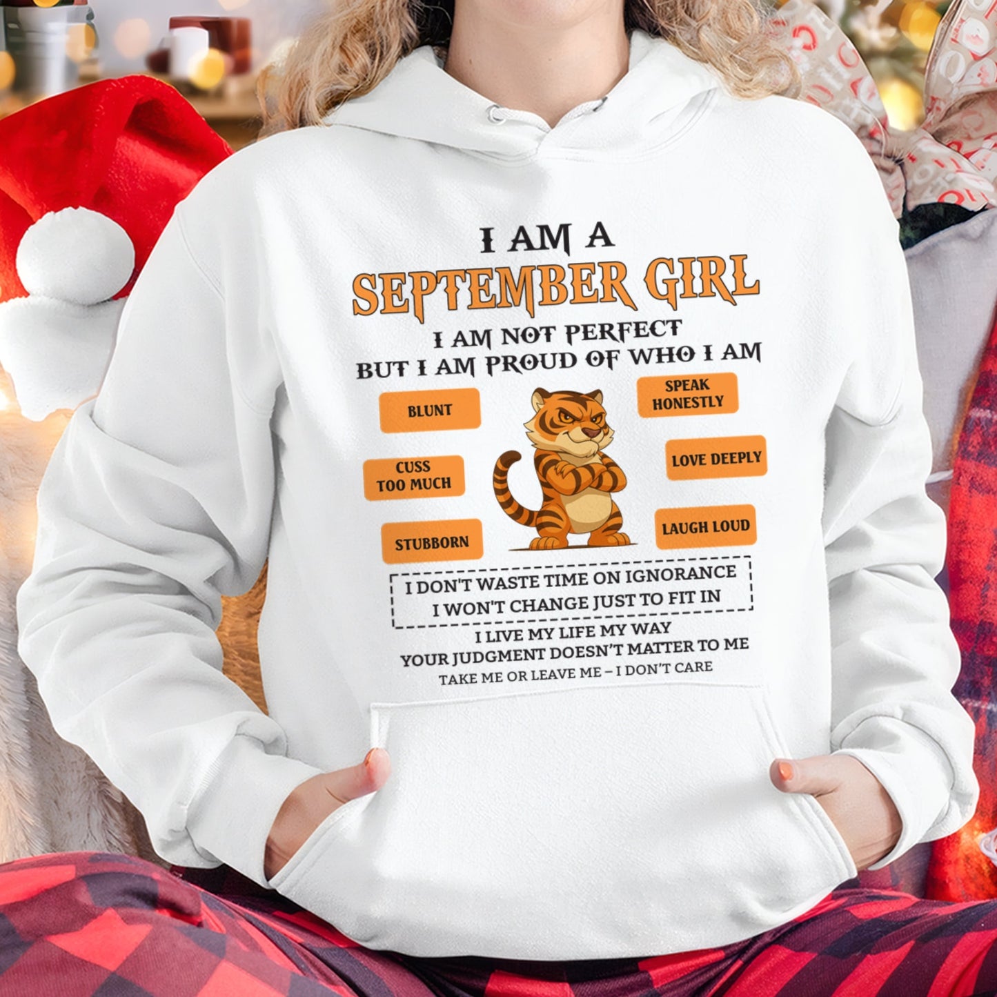 "I AM A SEPTEMBER GIRL" - Birthday Gift For September Girls - FMA luan09 (SKU26T-01-62-09)