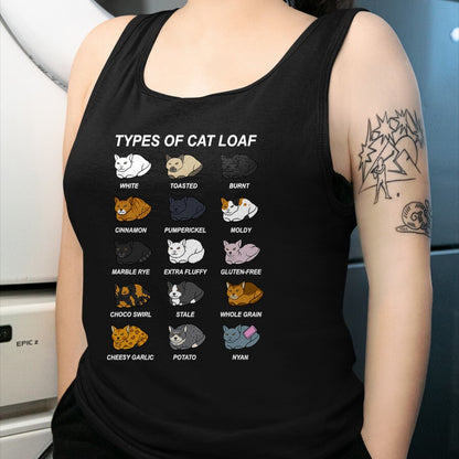 Cat Love Shirt, Funny Cat Lover Gift UnisexT-Shirt/Hoodie/Sweatshirt HLT00 - Cat Loaf Kitten Lover Funny Bread Baker Pastry Chef T-Shirt