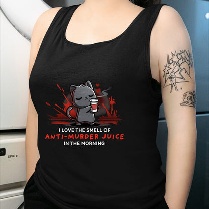 Cat Love Shirt, Funny Cat Lover Gift UnisexT-Shirt/Hoodie/Sweatshirt HLT00 - Cat Drink Coffee I Love The Smell Of Anti Murder Juice T-Shirt for Men Women