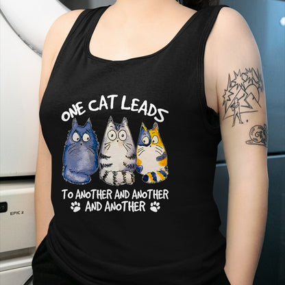 Cat Love Shirt, Funny Cat Lover Gift UnisexT-Shirt/Hoodie/Sweatshirt HLT00 - Funny Cat Design Cat Lover Kitten Cat T-Shirt (1)