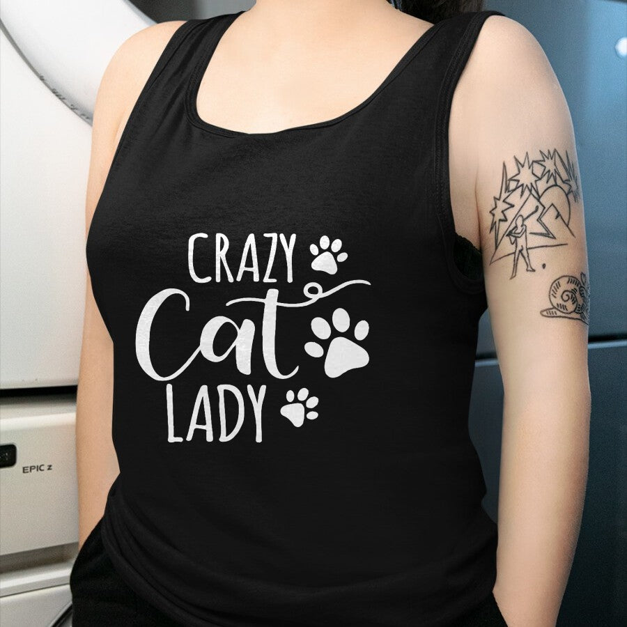 Cat Love Shirt, Funny Cat Lover Gift UnisexT-Shirt/Hoodie/Sweatshirt HLT00 - Crazy Cat Lady Funny Cat Meow for Men Women Love cat T-Shirt