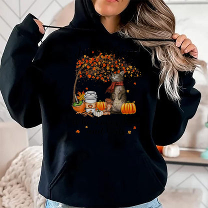 Cat Love Shirt, Funny Cat Lover Gift UnisexT-Shirt/Hoodie/Sweatshirt HLT00 - Tu Just A Girl Who Loves Fall And Cat Costume Thanksgiving T-Shirt