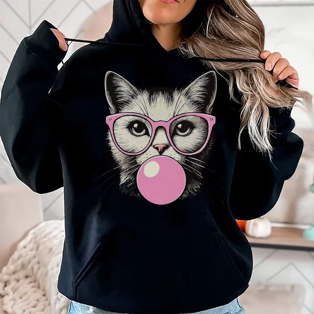 Cat Love Shirt, Funny Cat Lover Gift UnisexT-Shirt/Hoodie/Sweatshirt HLT00 - Cute Cat Shirt for Women Funny Cat Lovers T-Shirt, Men, Black, 3X-Large