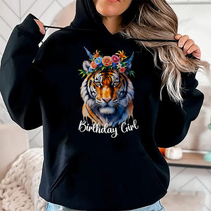 Cat Love Shirt, Funny Cat Lover Gift UnisexT-Shirt/Hoodie/Sweatshirt HLT00 - Tiger Birthday Girl Cute Zoo Themed Party Outfit Safari 6-12 T-Shirt