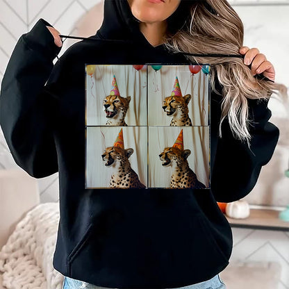 Cat Love Shirt, Funny Cat Lover Gift UnisexT-Shirt/Hoodie/Sweatshirt HLT00 - African Cheetah Lover Colorful Safari Animal Birthday T-Shirt (1)