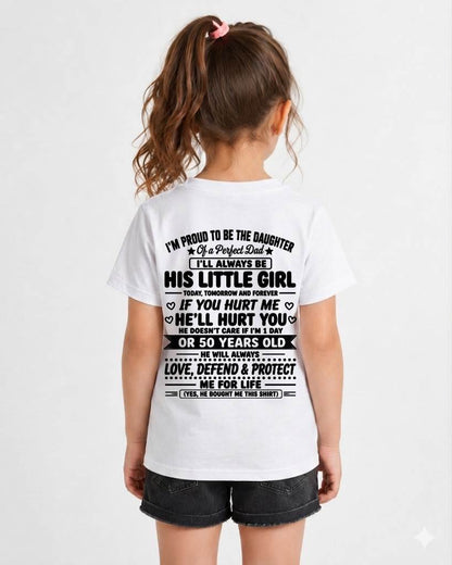 "My Dad Always Care Me If I'm 1 Day Or 50 Years Old" – The Beautiful T - Shirt From Dad – LUAN00 (SKU2606-81-00)