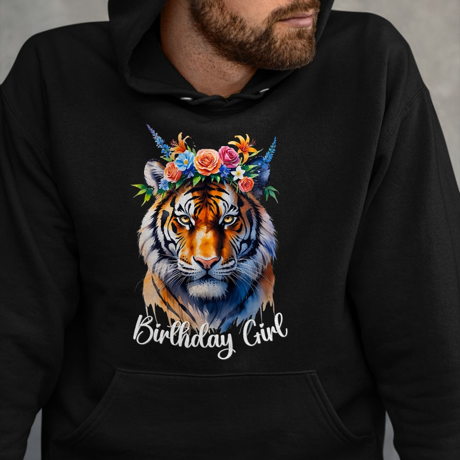 Cat Love Shirt, Funny Cat Lover Gift UnisexT-Shirt/Hoodie/Sweatshirt HLT00 - Tiger Birthday Girl Cute Zoo Themed Party Outfit Safari 6-12 T-Shirt