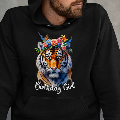 Cat Love Shirt, Funny Cat Lover Gift UnisexT-Shirt/Hoodie/Sweatshirt HLT00 - Tiger Birthday Girl Cute Zoo Themed Party Outfit Safari 6-12 T-Shirt