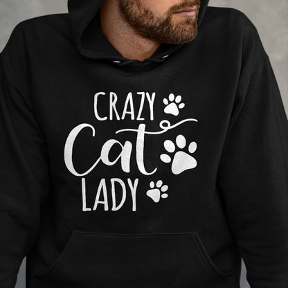 Cat Love Shirt, Funny Cat Lover Gift UnisexT-Shirt/Hoodie/Sweatshirt HLT00 - Crazy Cat Lady Funny Cat Meow for Men Women Love cat T-Shirt (1)