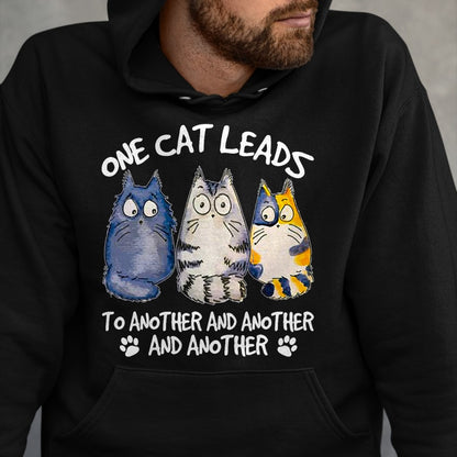 Cat Love Shirt, Funny Cat Lover Gift UnisexT-Shirt/Hoodie/Sweatshirt HLT00 - Funny Cat Design Cat Lover Kitten Cat T-Shirt (1)