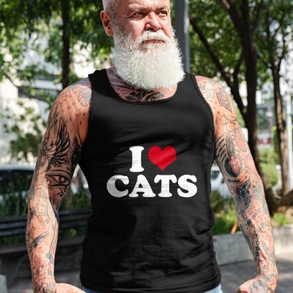 Cat Love Shirt, Funny Cat Lover Gift UnisexT-Shirt/Hoodie/Sweatshirt HLT00 - I Love Cats Cat T-Shirt (1)